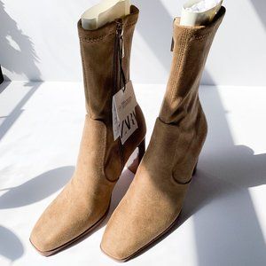 Zara Brown Ankle Boots | 5